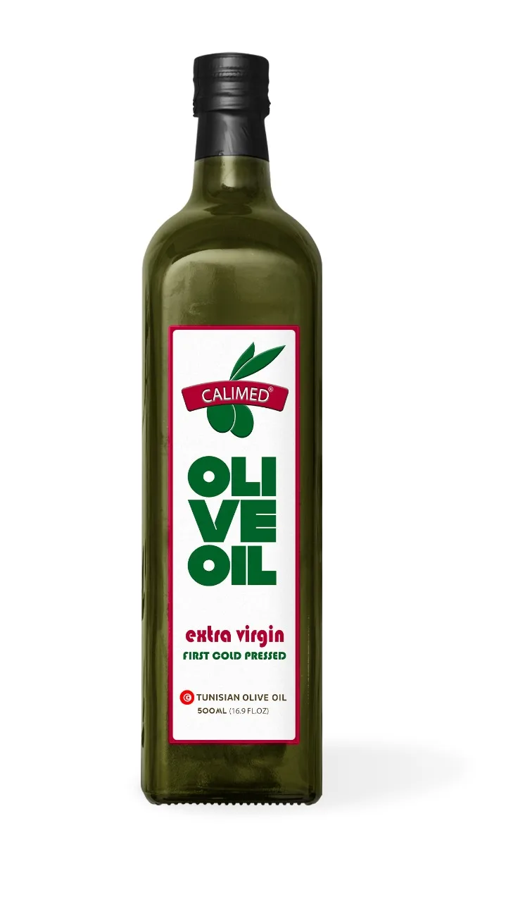 Extra Virgin Olive Oil. Wholesale Olive Oil in 500mL Tunsian High Quality Olive Oil.