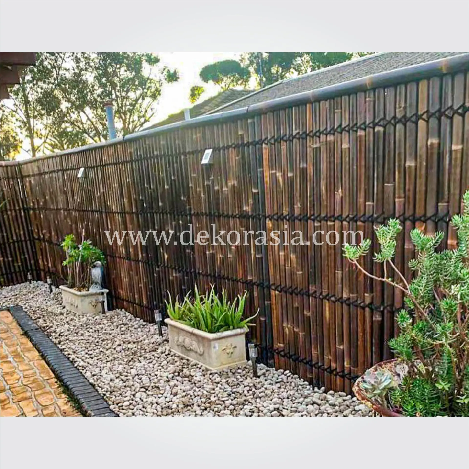 Black Bamboo, Black Bamboo Fence and Panels | Bamboo Screening