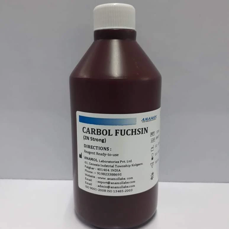 Laboratory Stain Carbol Fuschin 500ml