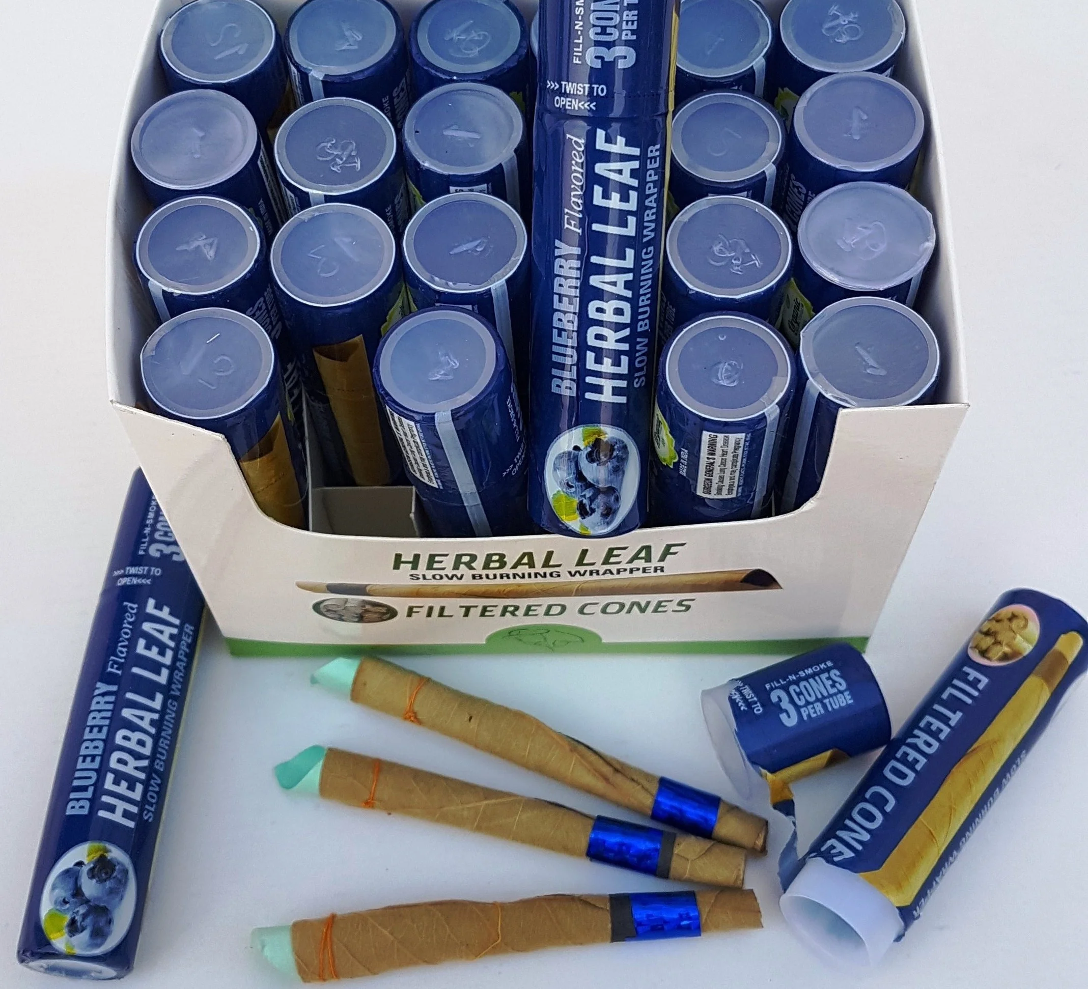 Perfect rolled Pre rolled cones and Royal Blunts Terpene infused Pre rolled cones