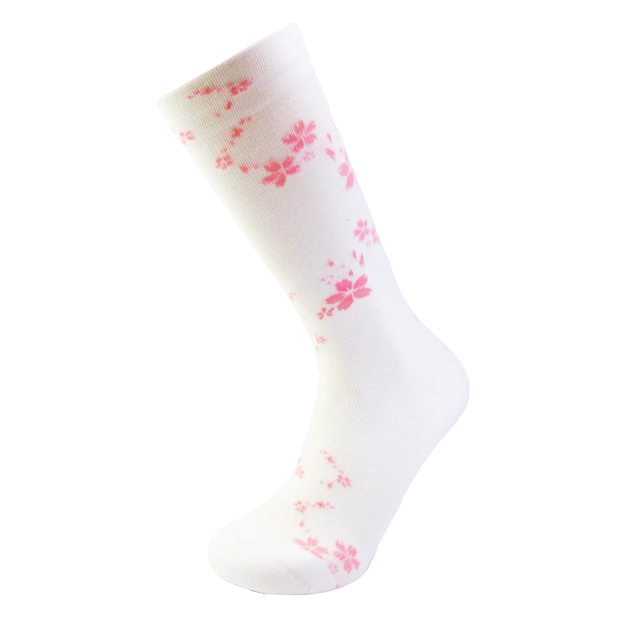 Романтичные Компрессионные носки Sakura с цветком вишни белого и черного цвета