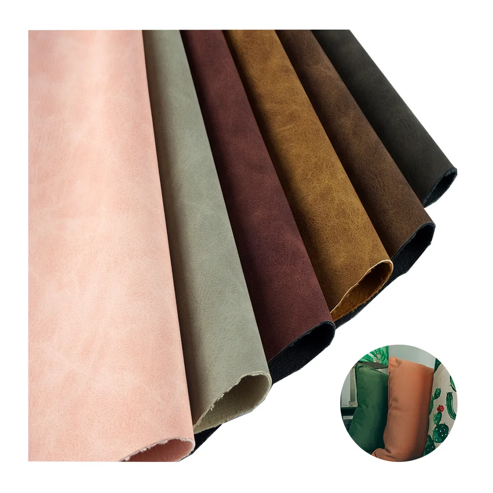 high quality brands synthetic leather fabric for armchair for office