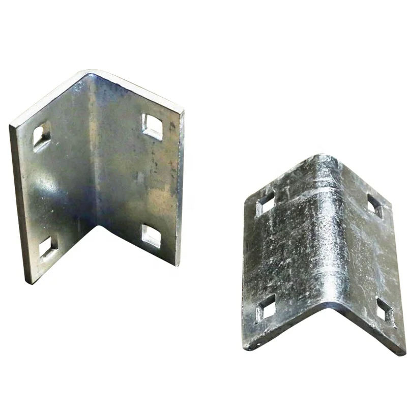 
hot dip galvanized wood dock hardware backup plate according to ASTM A153 