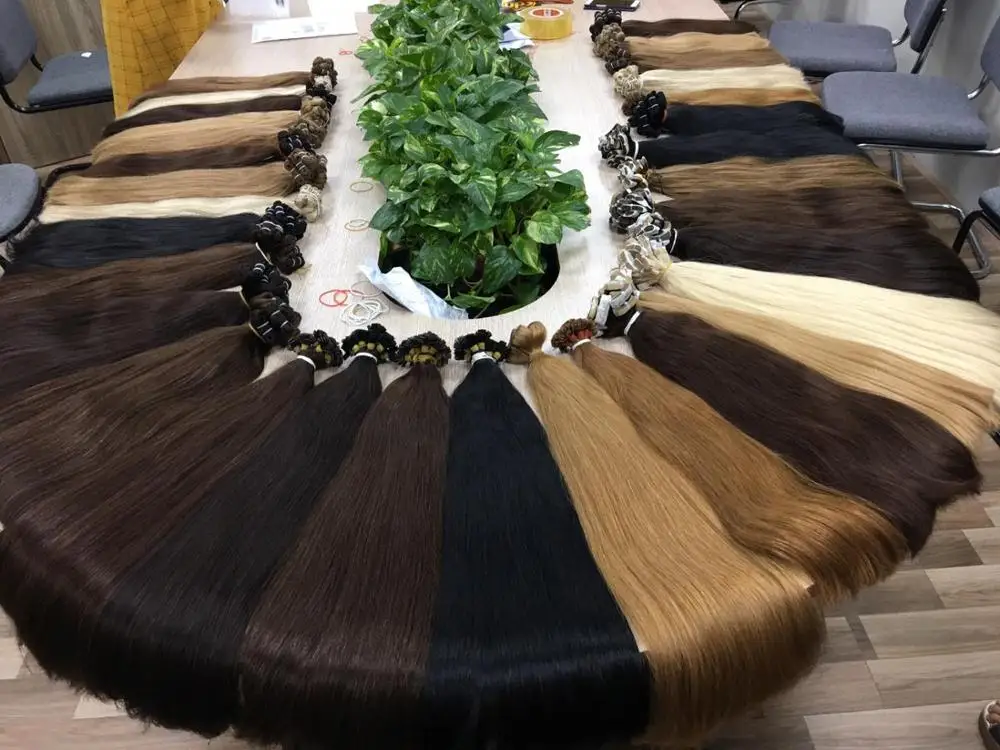 
RAW VIETNAMESE HAIR DOUBLE DRAWN QUALITY FLAT TIP EXTENSIONS 