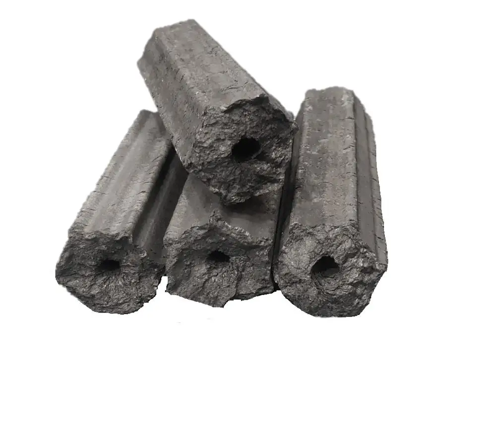 Брикеты из опилок, древесный уголь, экономичный бездымный уголь для приготовления пищи на открытом воздухе, идеально подходит для одноразовых Грилей