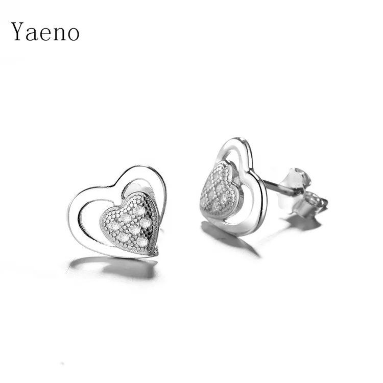 Распродажа, серьги из стерлингового серебра 925 пробы с четырьмя листьями для женщин