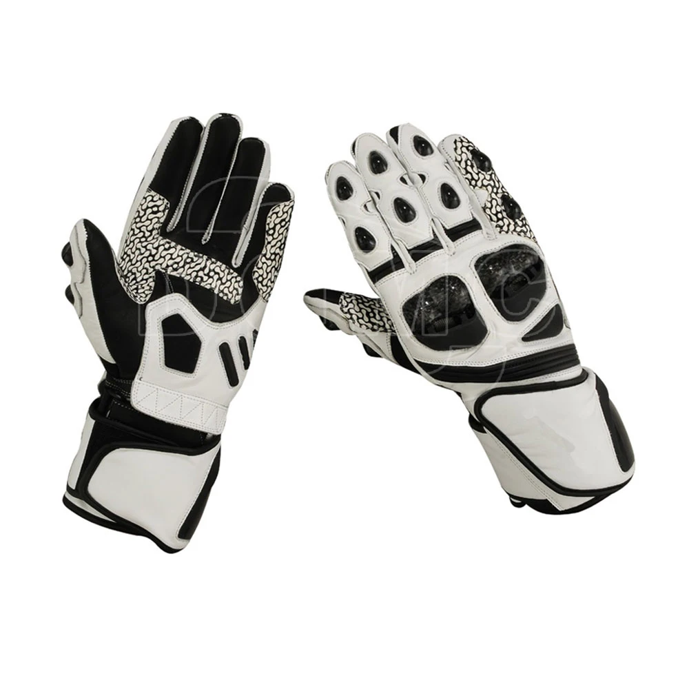 Leather Motorcycle Gloves Short Men Motorbike Knight Riding Gloves Motocross Cross Country Gloves DWMG23
