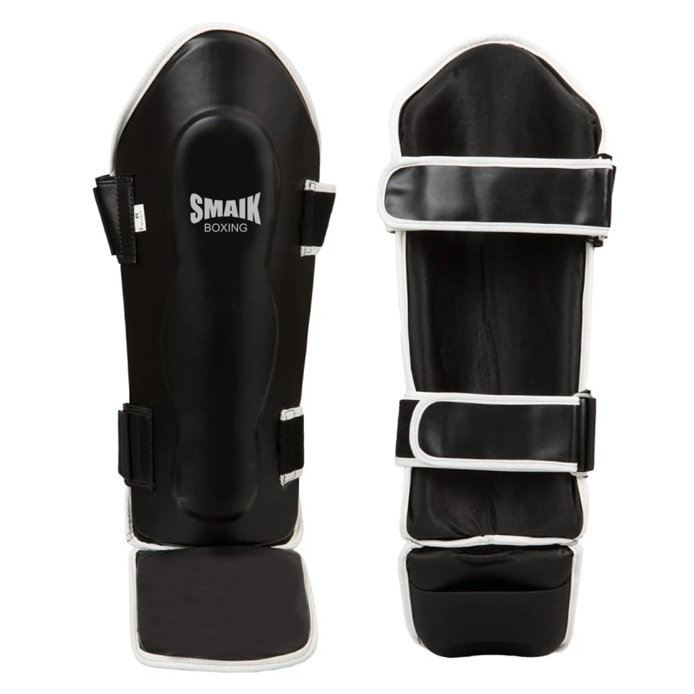
Pro Genuine Leather High Quality Muay Thai Shin Pads Shin 