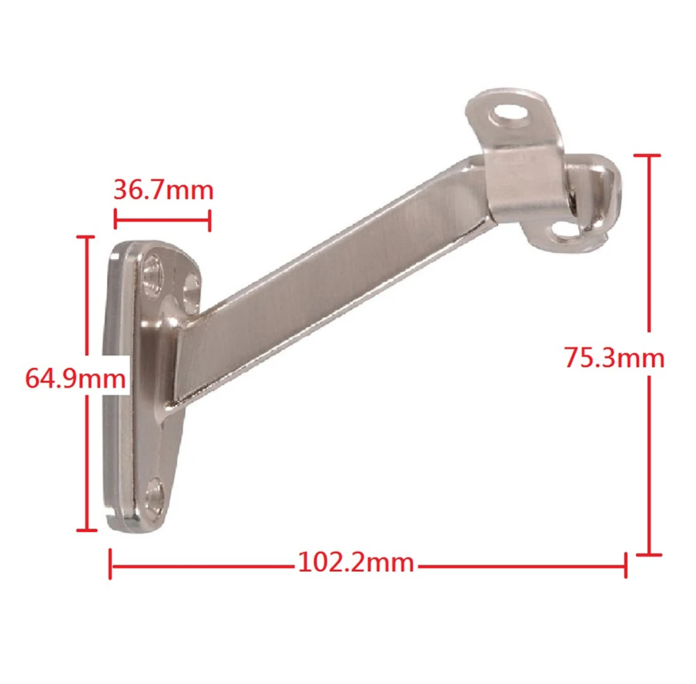 Extended Arm Wall Removable Stair Handrail Bracket