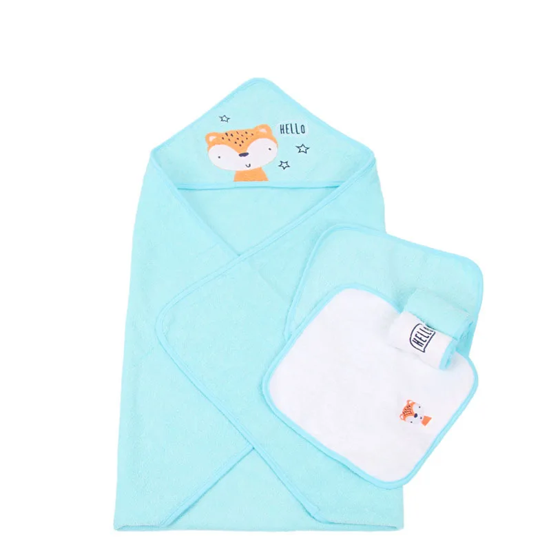 Manufacturer Baby Blankets Swaddle Baby Towels Bath Wearable Soft Knit 100% Cotton Baby Swaddle Wrap