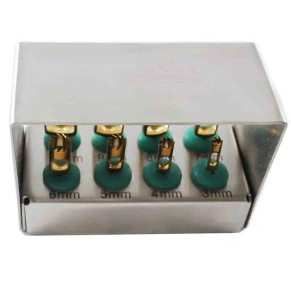 Набор для дрели 8 шт. стоматологические хирургические инструменты позолоченный стальной материал ручной источник питания