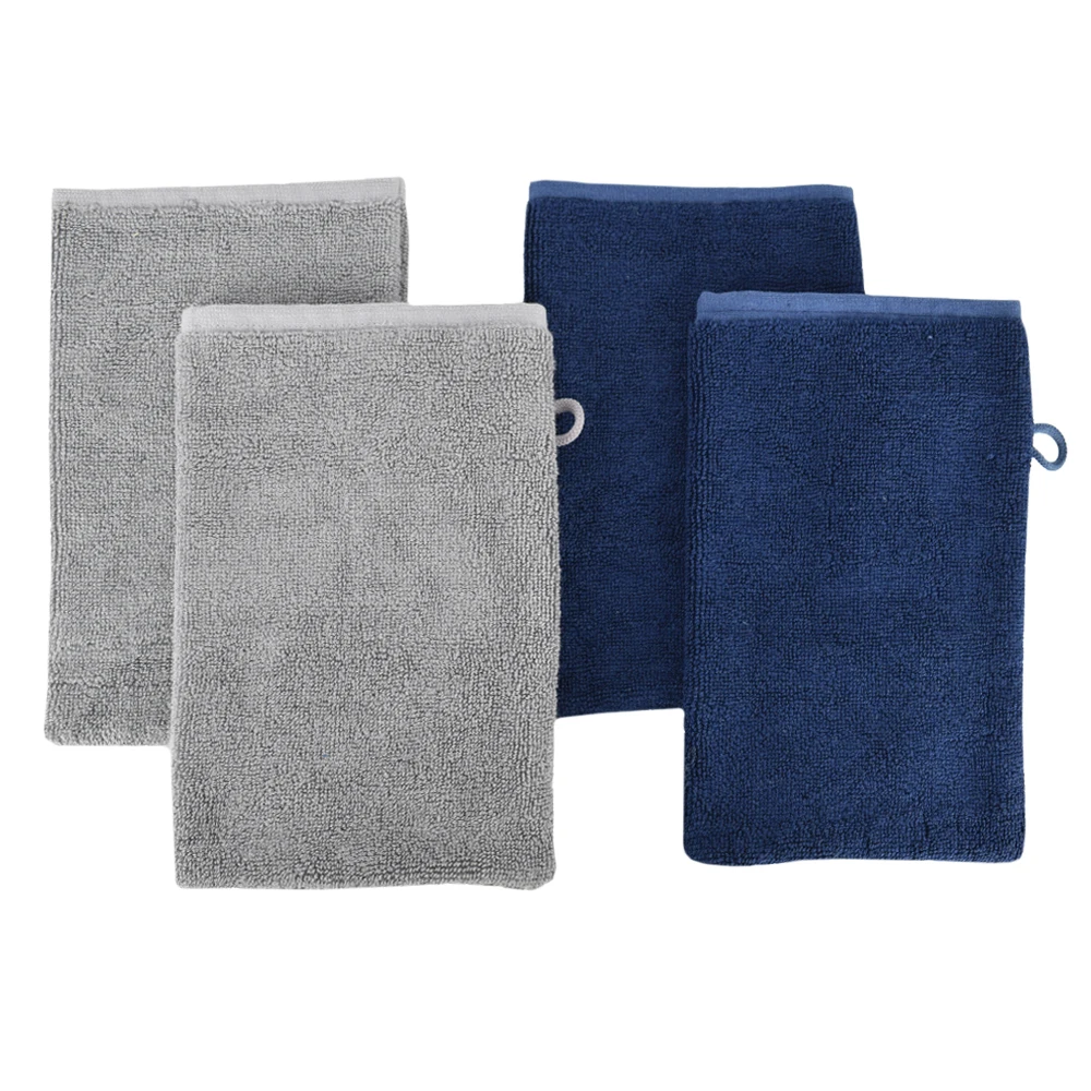 Terry Bath Mitts 100% Cotton Wash Mitts for Spa