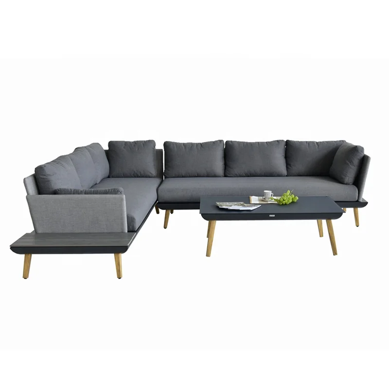 
Hot Sale Professional OEM Factory Waterproof UV-Protection Outdoor Furniture Garden Sofa Sets 