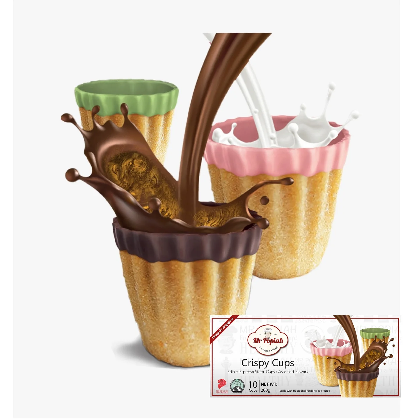 Singapore 18 Months Shelf Life Low-Carb Feature Round Shape Flour Ingredients Salty 480g Tortillas In Bag Packaging