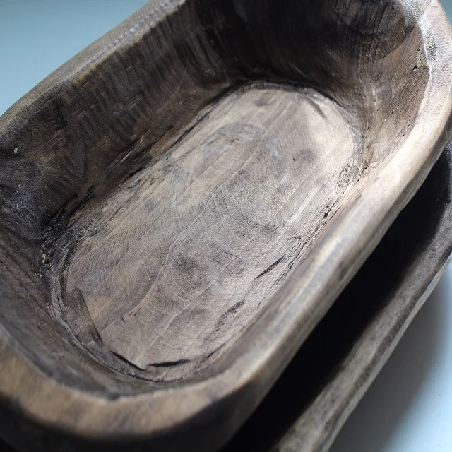 Классическая сервировочная чаша из твердого дерева по доступной цене