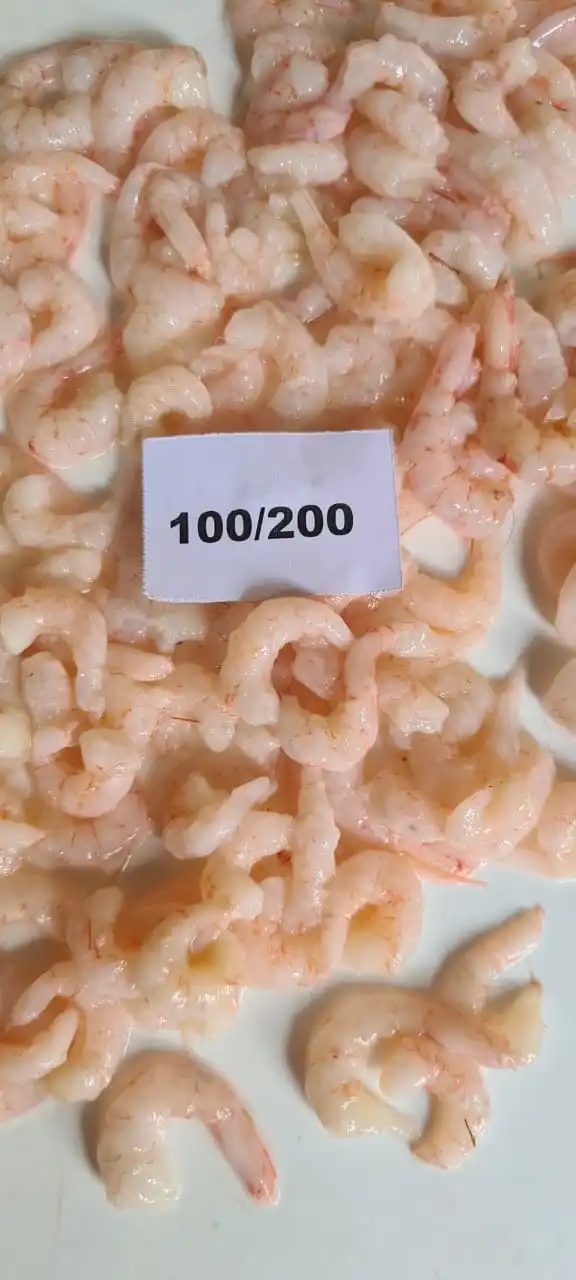 Замороженные глубоководных PUD креветок блок «Холодное сердце» из Индии