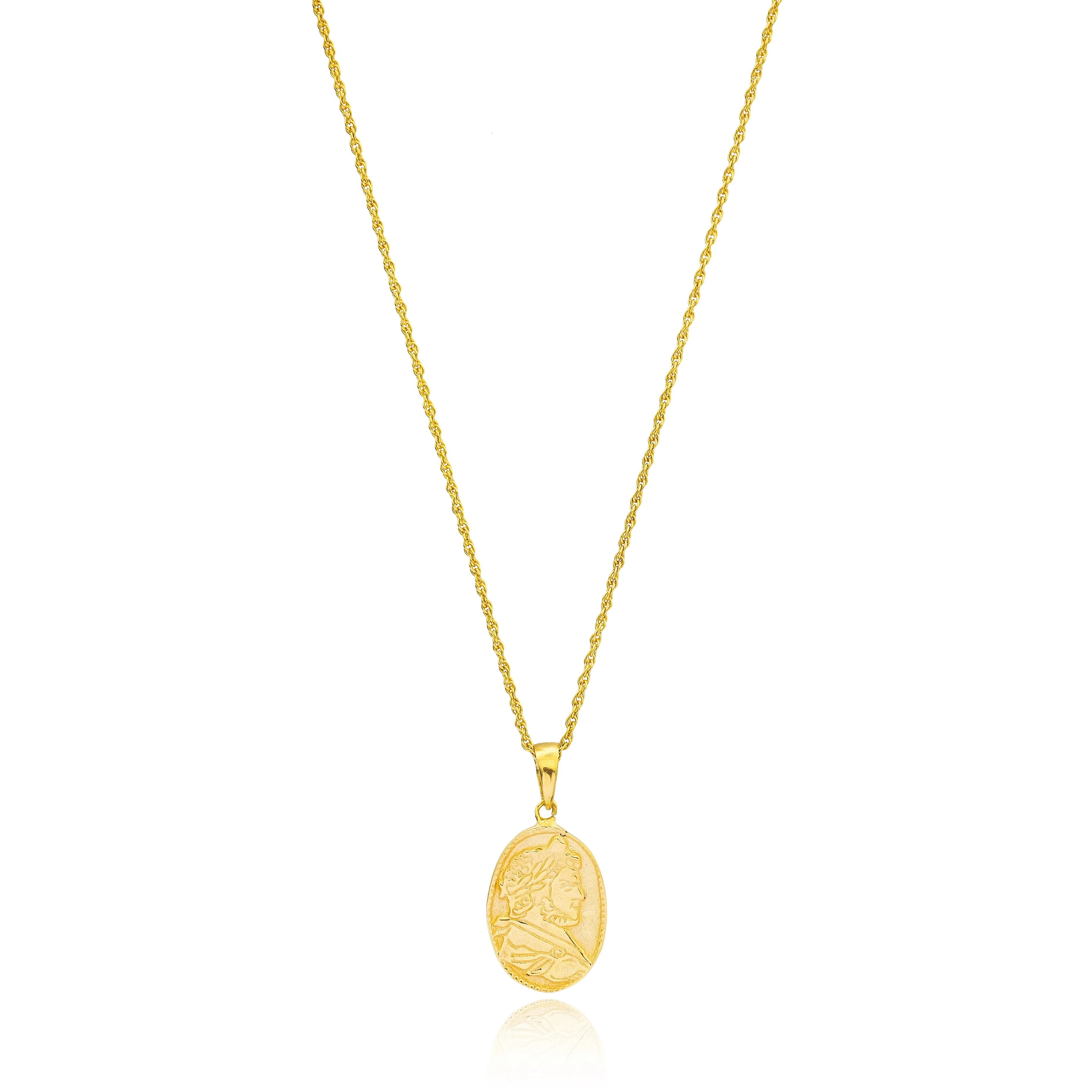 Oval Medallion Pendant Wholesale Handmade 925 Sterling Silver Jewelry Fashionable and Elegant Online