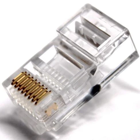 
cat5e rj45 row plug for network assembly 