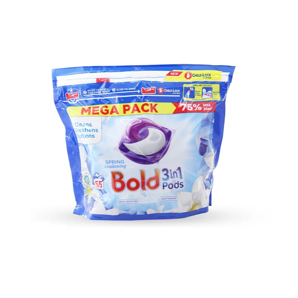 3 in 1 - Spring Awakening Pods Liquid Laundry Detergent Capsule Special Price for SuperSeptember