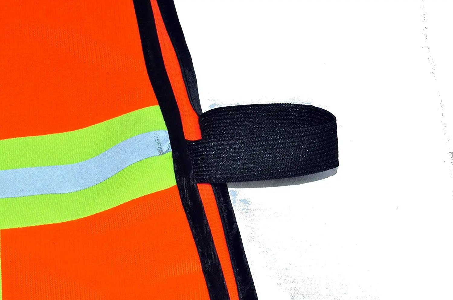 G & F Products 41113 Industrial Safety Vest with Reflective Stripes, Neon Orange