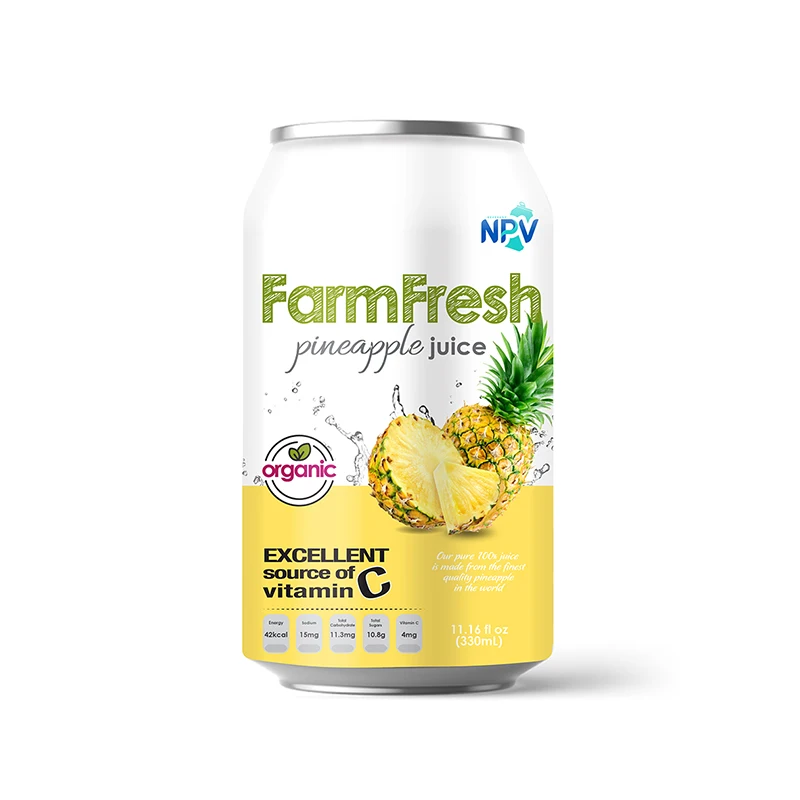  Бесплатный образец от оригинального производителя лучший соковый напиток 330 мл алюминиевая банка натуральный и чистый гуава