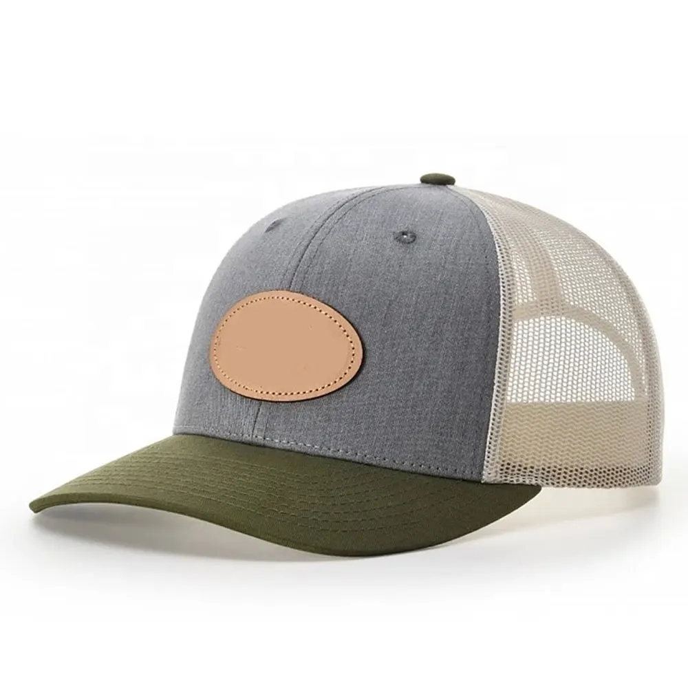 Factory Custom made Classic Adjustable Mesh Cap,3D Embroidery Logo 5 Panel Suede Trucker Hat