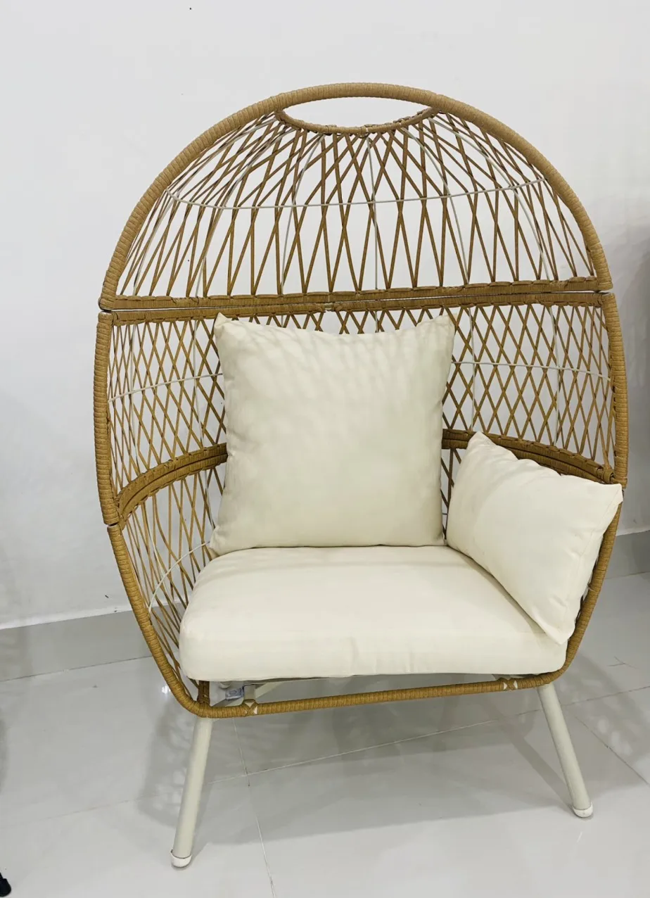 Vietnam Special Hot Selling Color-fast Waterproof Wicker Hanging Swing Chair For Outdoor