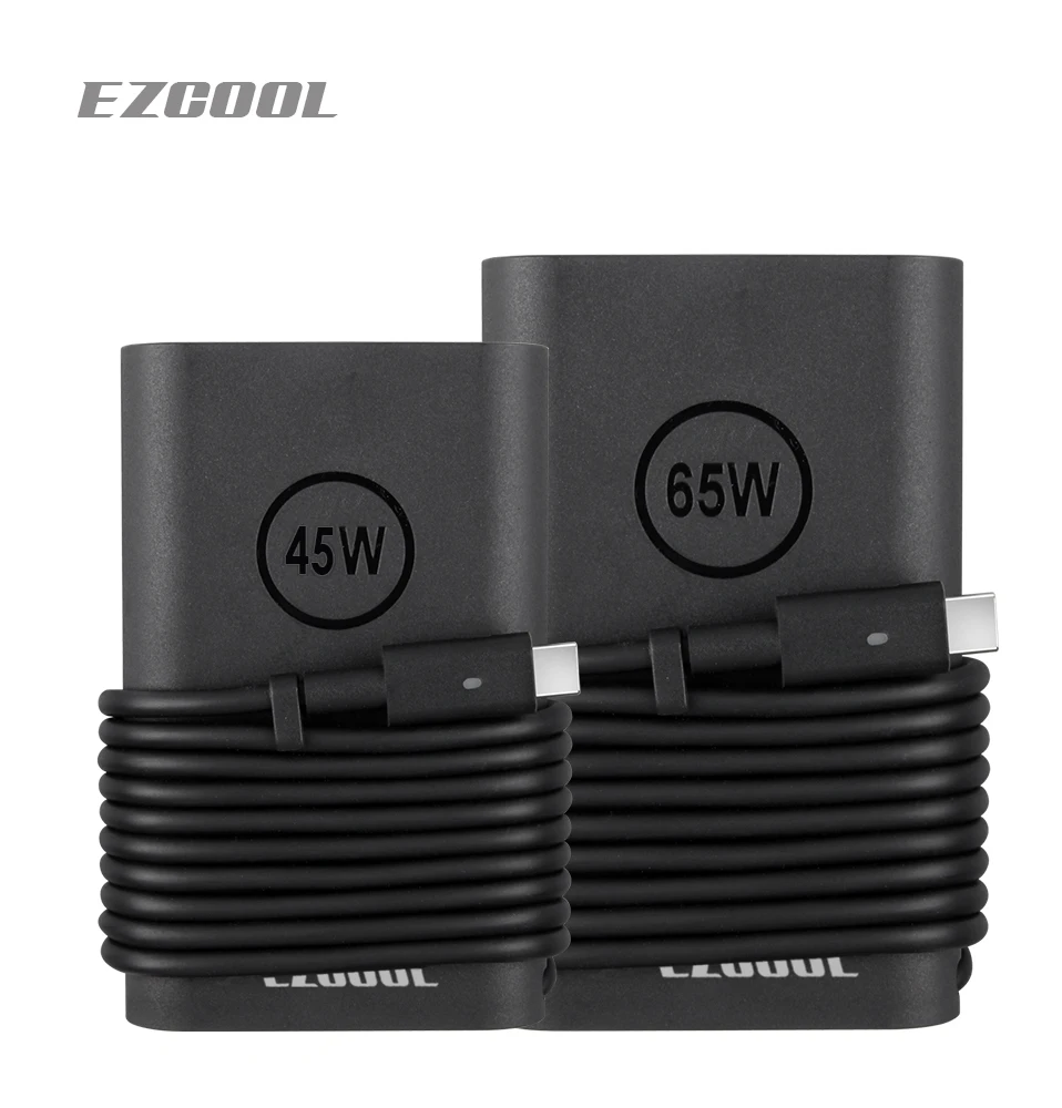 65w pd ezcool type c fast notebook laptop battery rending adapter charger
