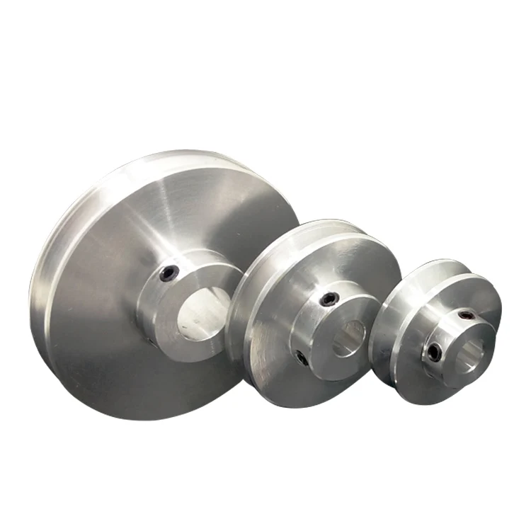 Пользовательский прецизионный v groove Электрический мотор ременной шкив колесо