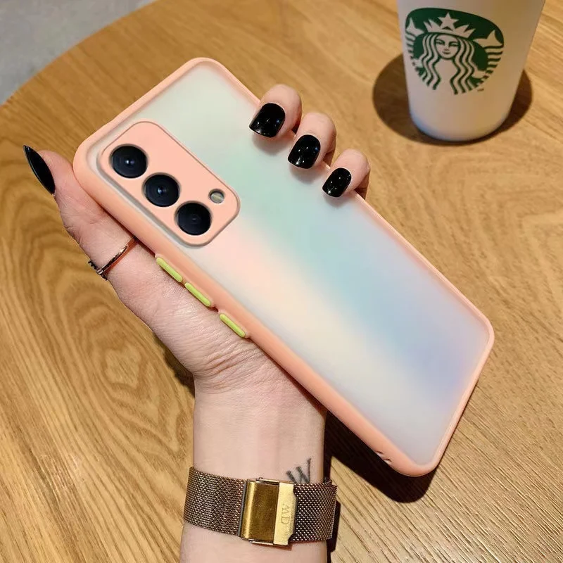 Matte Frost Realme gt master edition C21y C11 5 7 PRO case for oppo realme 6 pro hard phone case