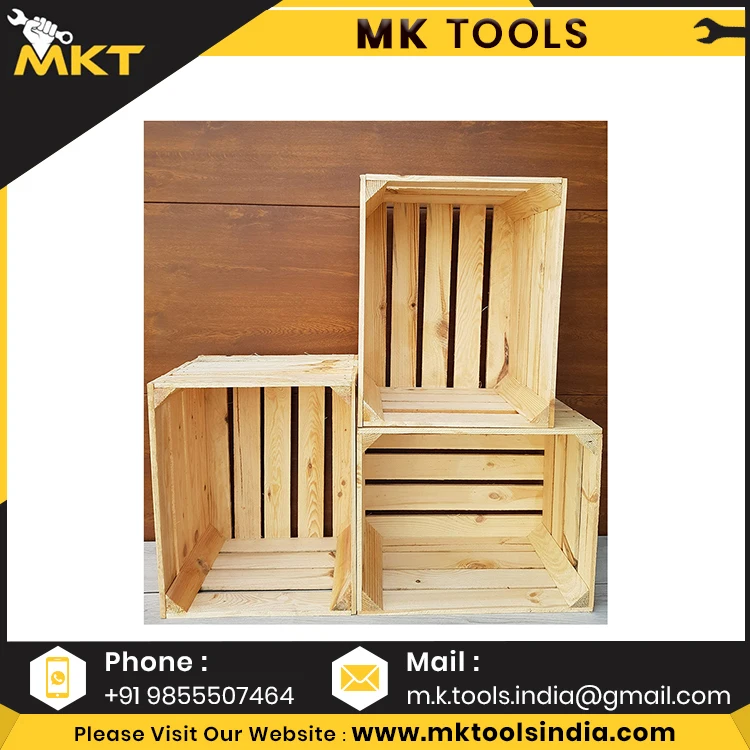 Bulk Quantity Exporter Of Pine Wooden Crate Box For Storage Use Buy From Trusted Exporter