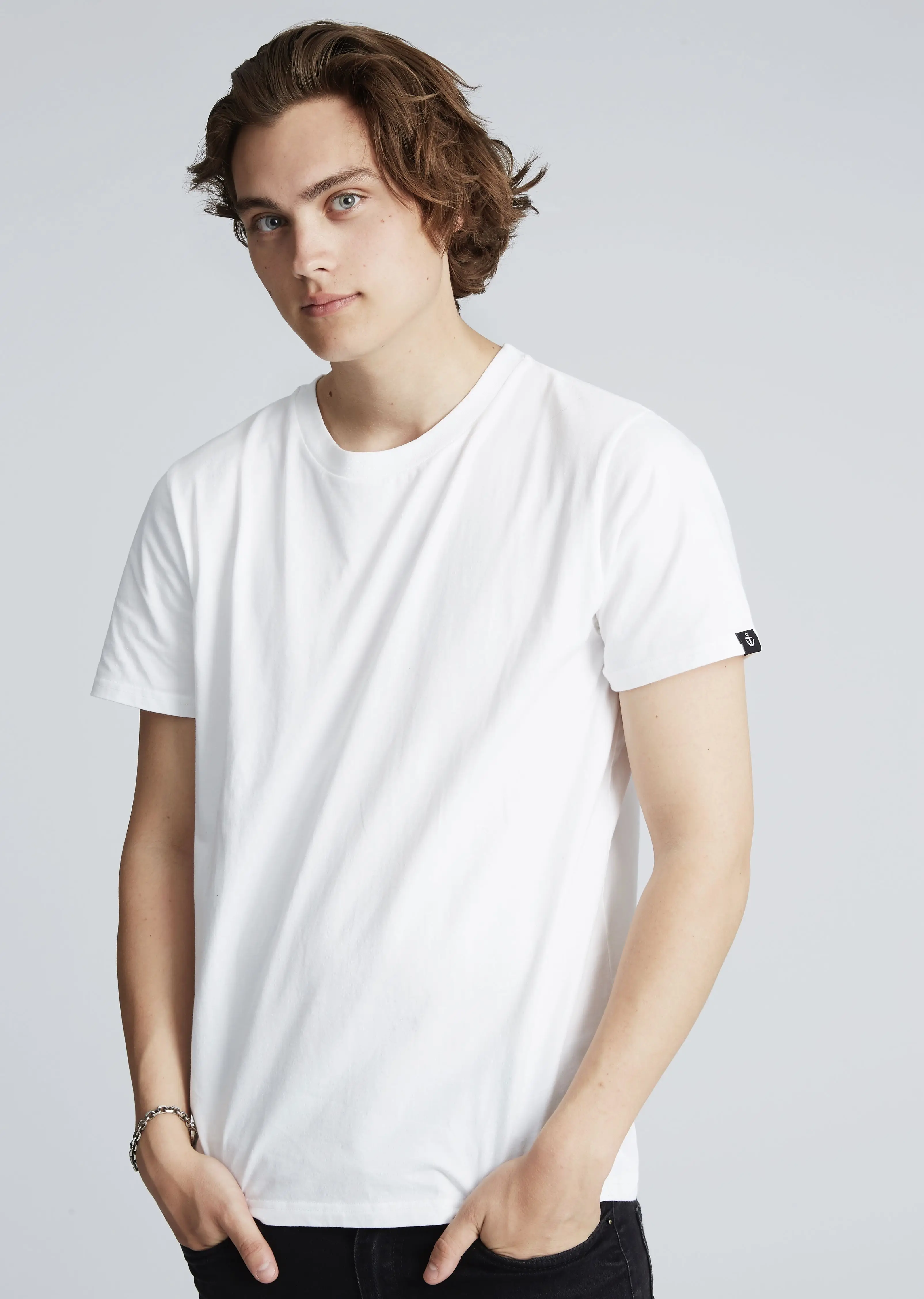 High Quality Pure Cotton Pure Color Long Sleeve T-Shirt Cotton 100% Tshirts For Men Fashion