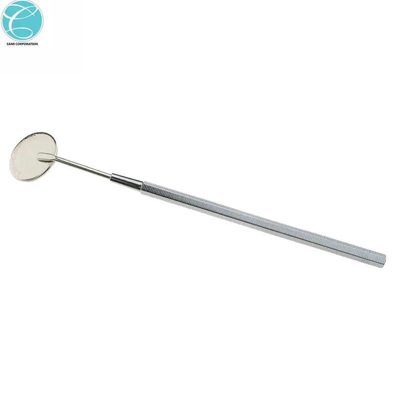 New ental Mirror Stainless Steel Handle Instruments Mouth Oral Teeth Care Tooth Amplify Inspection Dentist Tools