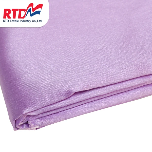 Швейцарский шелк RTD 100% полиэфирная ткань премиум-класса товары для одежды светло-фиолетовый