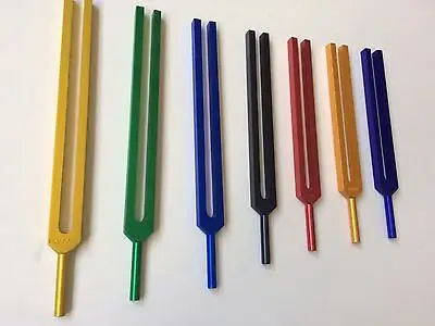 Medical Professional Tuning Fork Diagnostic Set Aluminium Tunning Diapason Surgical Forks WITH Colorful