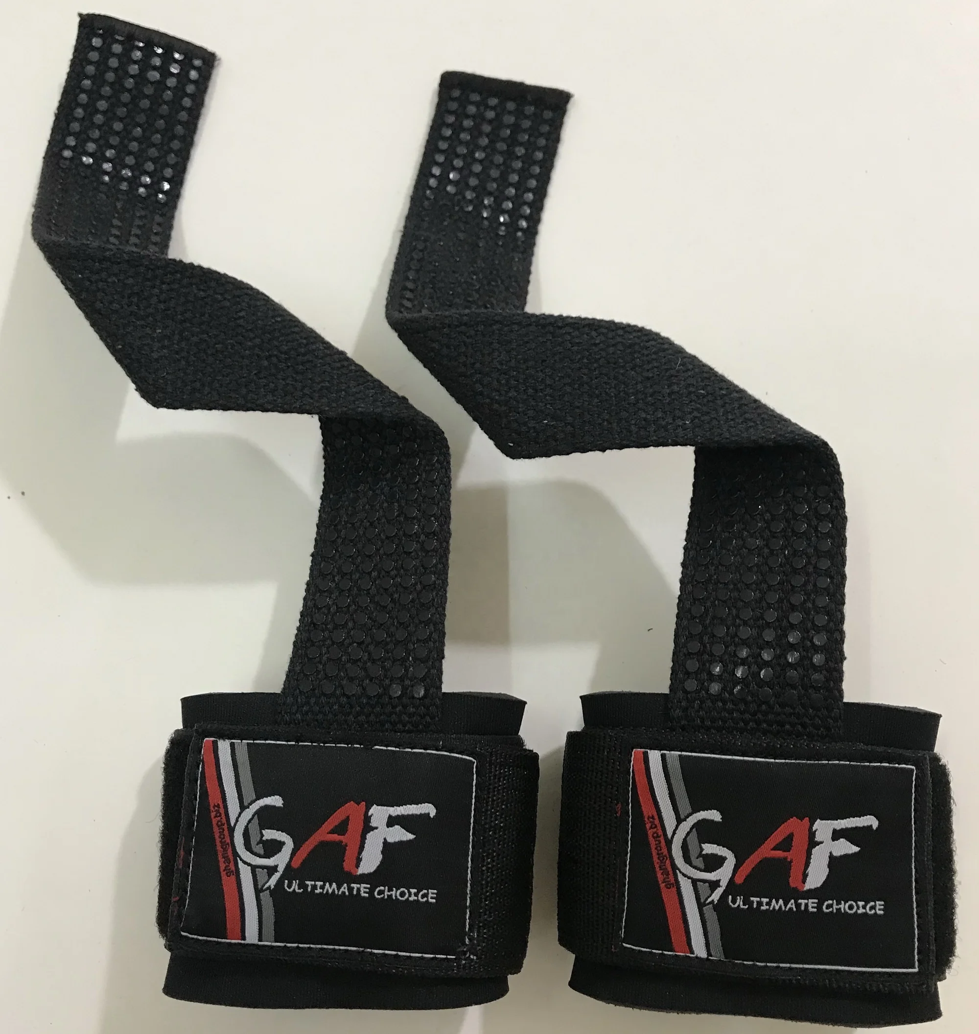 Power gain Lifting Straps WEIGHT RUBBER WRIST WRAP SUPPORT GYM STRENGTH TRAINING Lifting Straps Fitness Equipment Power Training