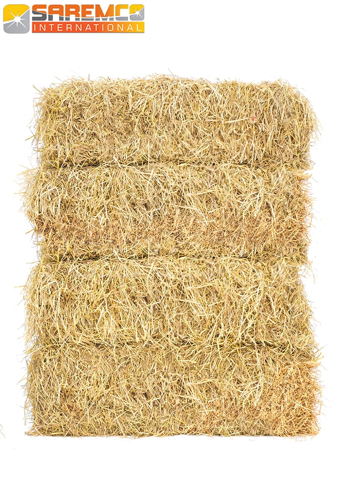 Желтая Пшеничная солома сеновые тюки/Пшеничная пресс-тюки корм для животных