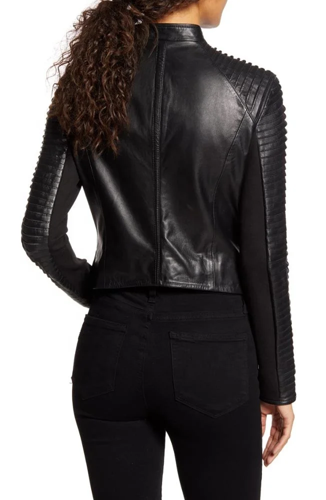 
New Design original Top High Quality Pure 100% Women Leather Jacket 