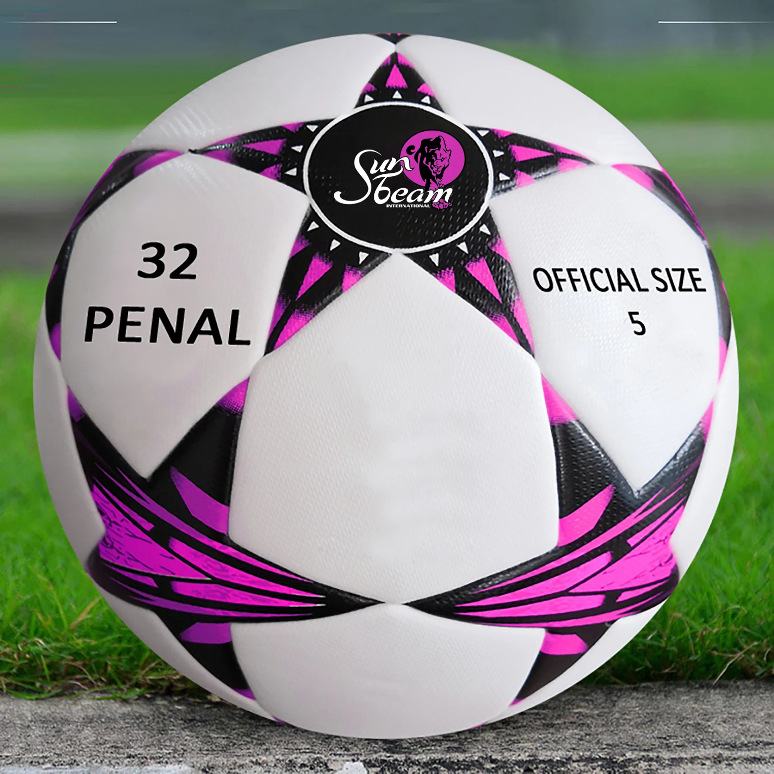 Custom Made Training Match Football Size 5 Thermal Soccer Ball For Sports Training