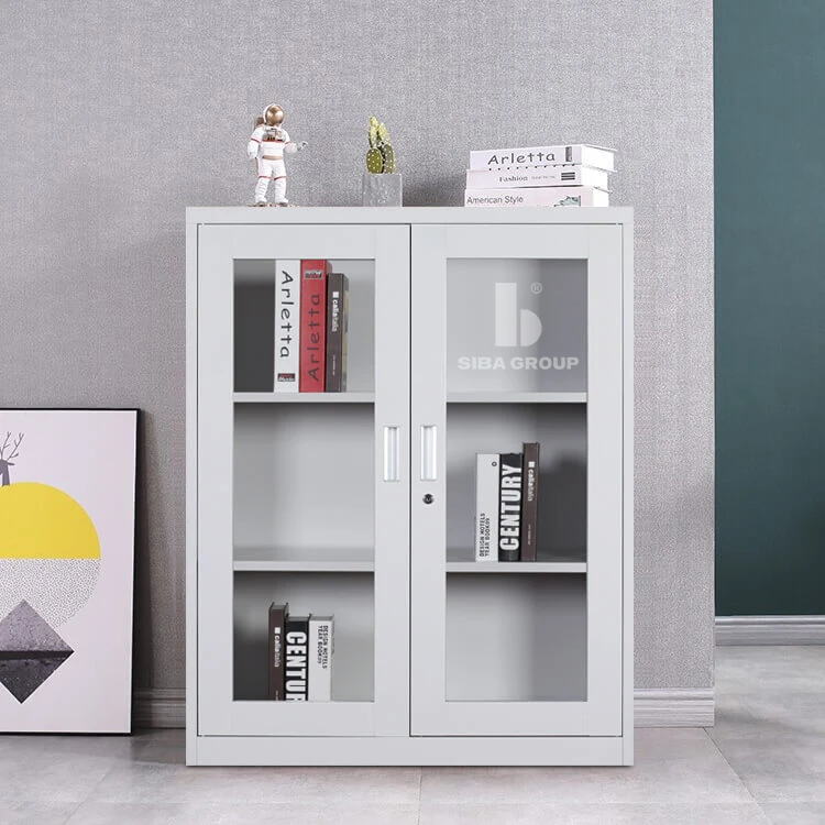 Hot Selling Silding Glass Door File Cabinet