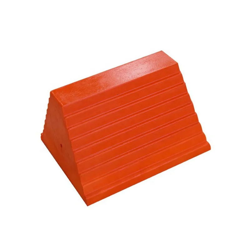 
Parking Block Trailer Wheel Chock Urethane Stopper 