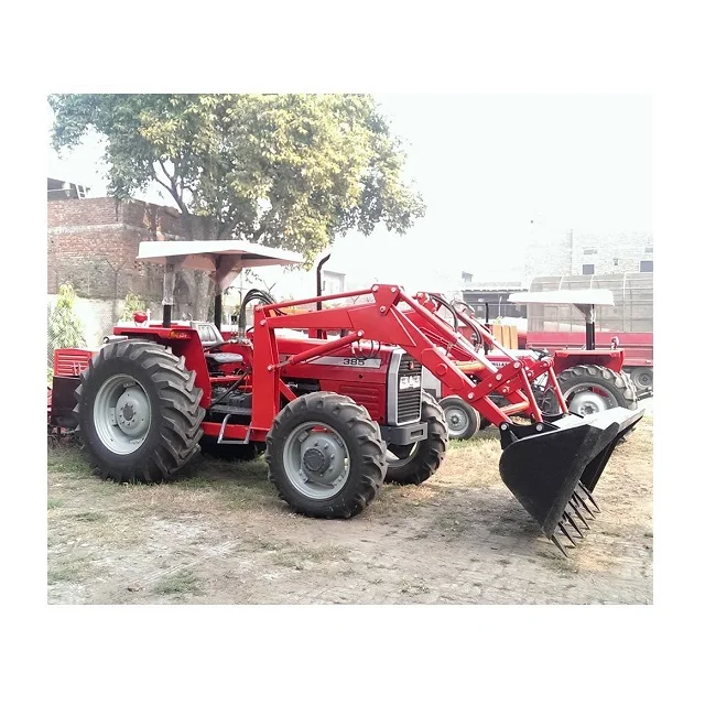 Top Design Solid Agriculture Model 385 Front End Commercial Loader Tractors Available In Reasonable Price