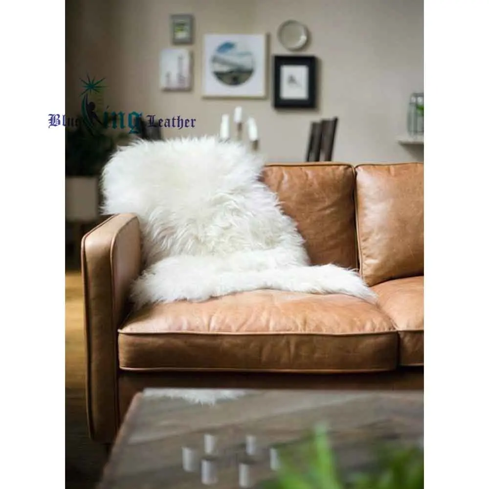 100% натуральный Новозеландский длинный ворс овчина меховой ковер окрашенный