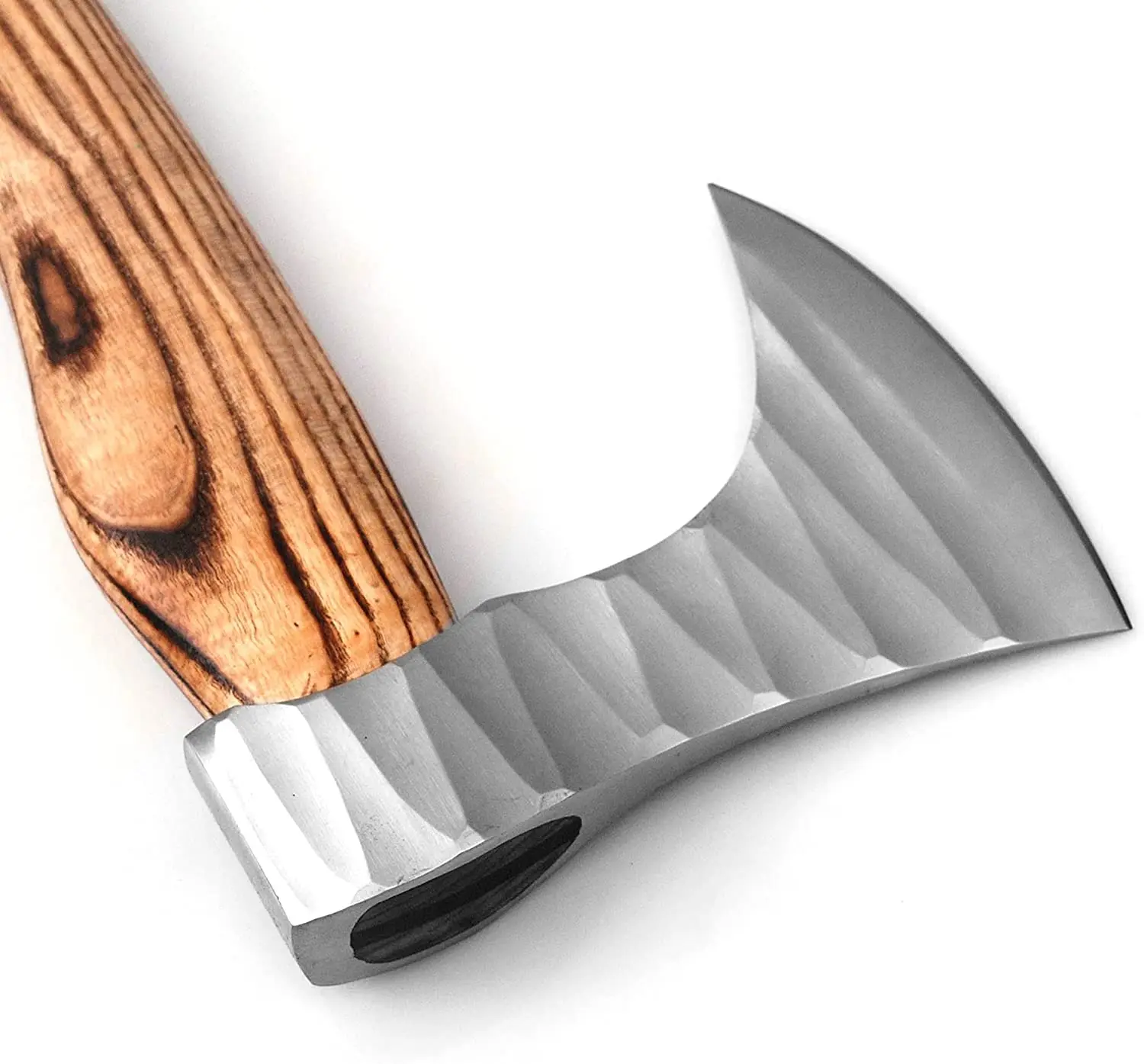 Кованый топор из углеродистой стали ручная работа дамасский деревянная ручка