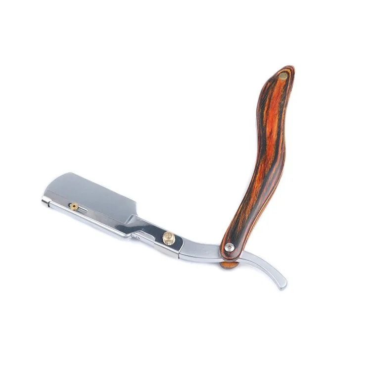 New Article Hot Sale Barber Shop Use Shaving Stainless Steel Double Edge Blade Straight Razor