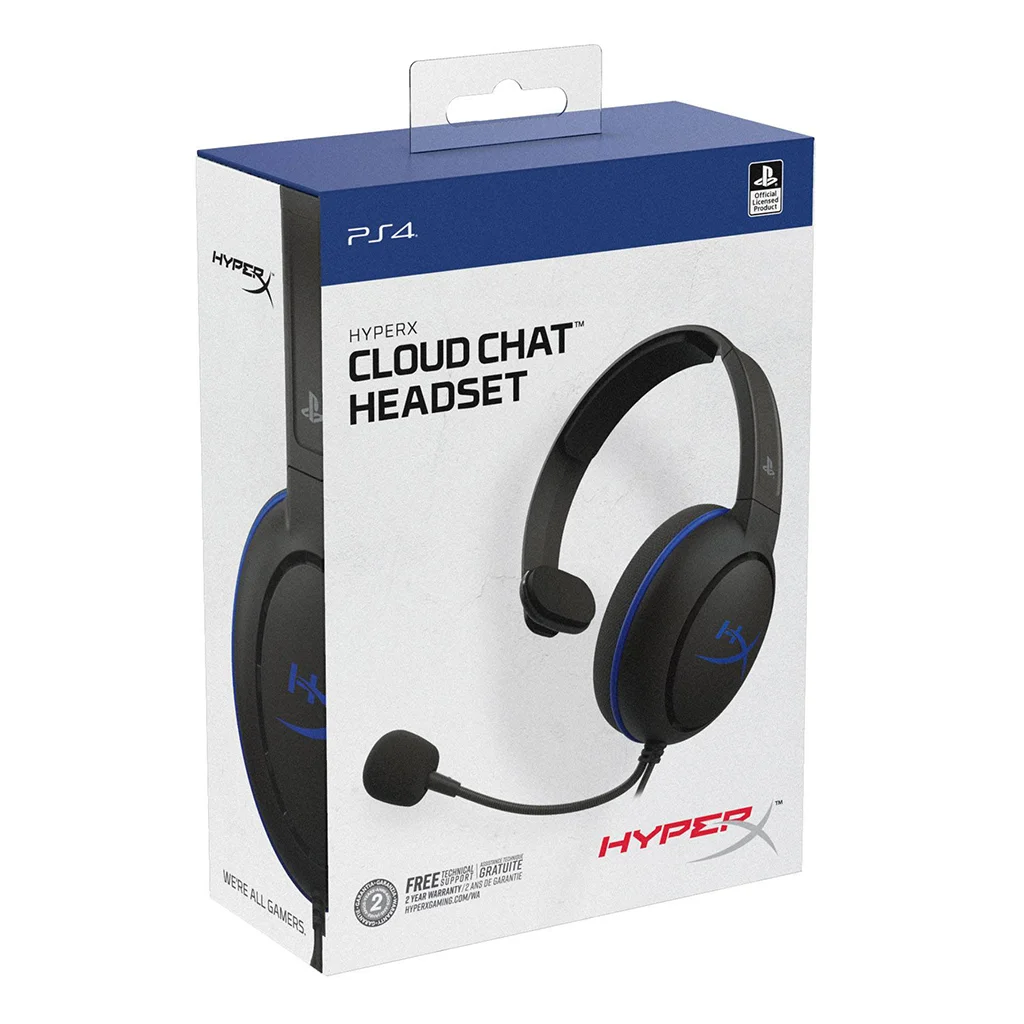 Hyper x Cloud Chat Gaming Headphones With Mic For Gaming Headset Earphone Wired Gamer Headphone Stereo Sound Headset