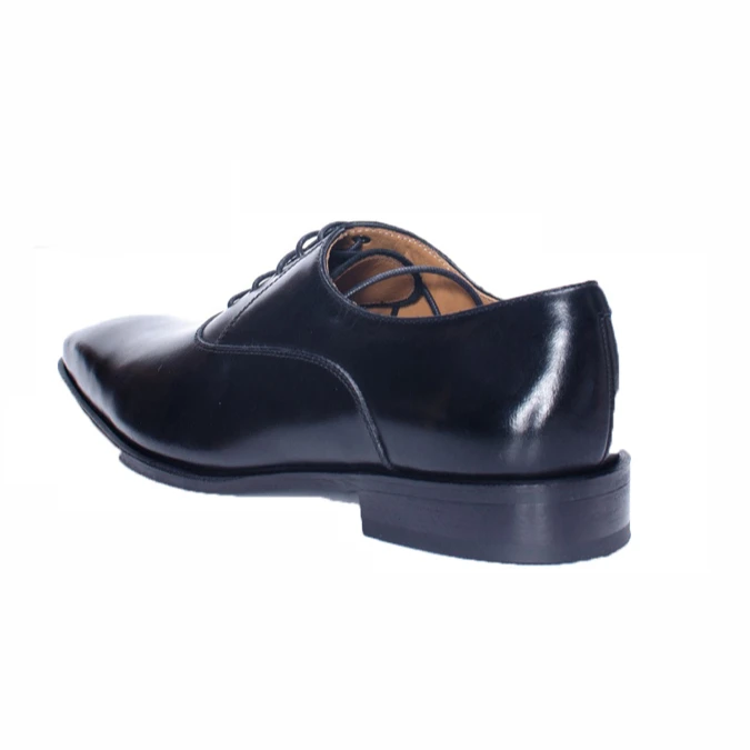 
casual dress shoes rubber outsole office genuine pure I leather formal shoes men 