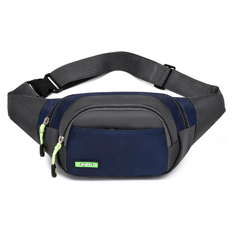 Brand New Anti Theft Luxury Green OEM Designer Men Woman Waist Bag Fanny Packs Custom