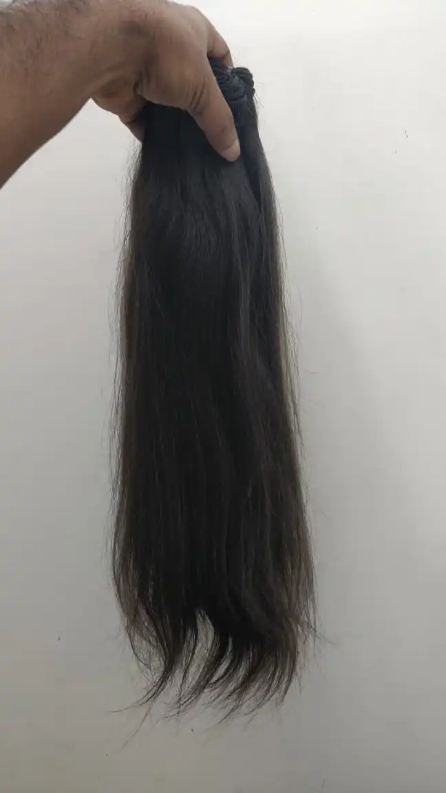 Raw Curly Human Hair Shining Human Hair Indian Can Be Bleached Curled, Ironed, Superior Quality Natural 100% Real Human Hair