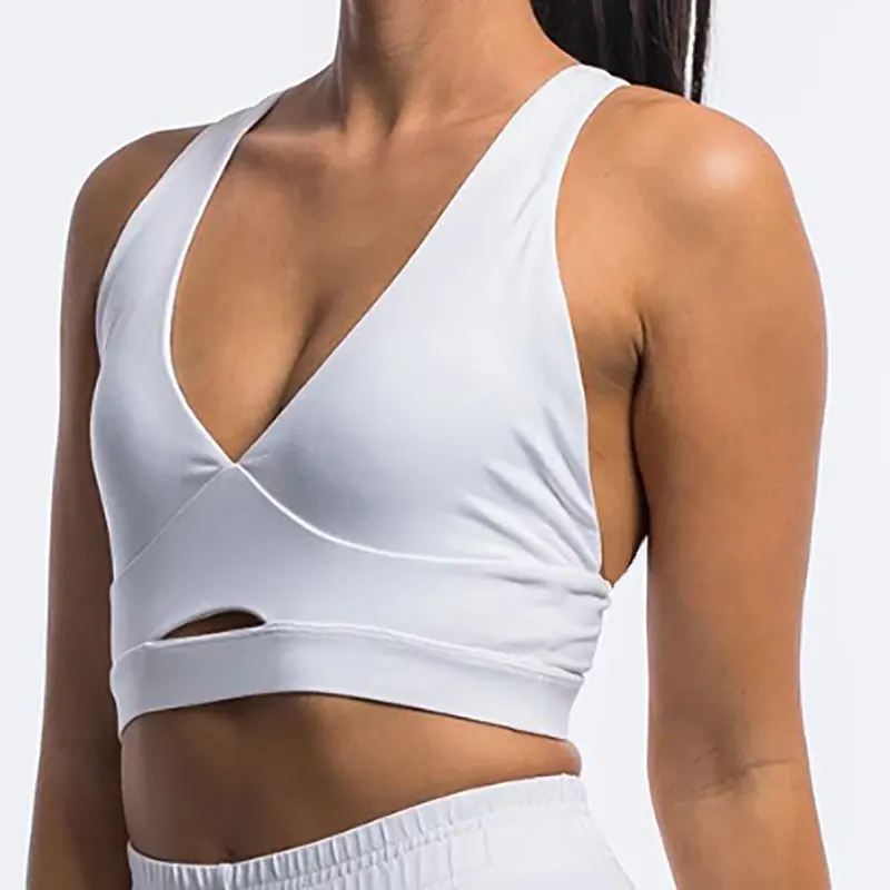Factory Women High Quality Yoga Tank Top Gym Fitness Wear U Back Sports Bra wholesale sports bra women yoga wear cheap fitness